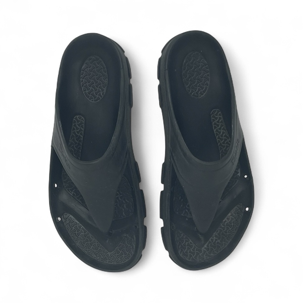 Women’s Birkenstock Birki EVA Flip Flop Black Caribbean Sandal 41 size 10-10 1/2 - Picture 10 of 16